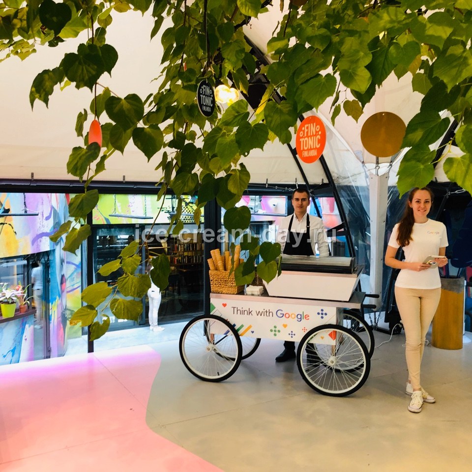 Ice cream cart тележка с мороженым аренда